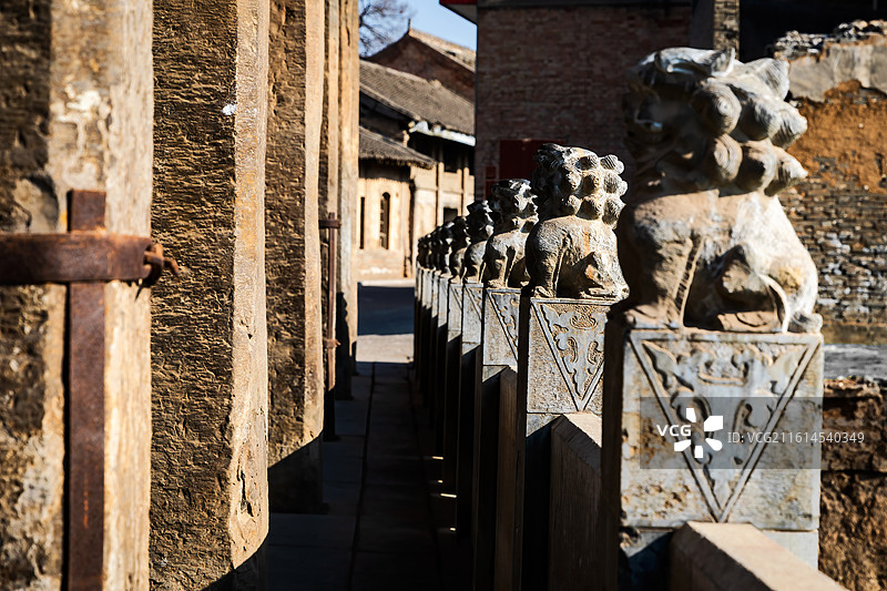 临汾汾城古镇洪济桥图片素材