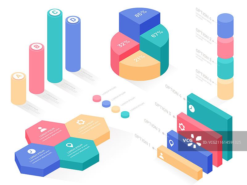 图标，图标集，PowerPoint，图表，信息图，设计元素，分析，数据，商业，图表，报告图片素材