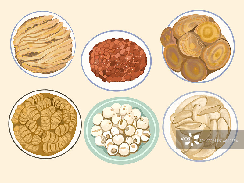 中药组合图片素材