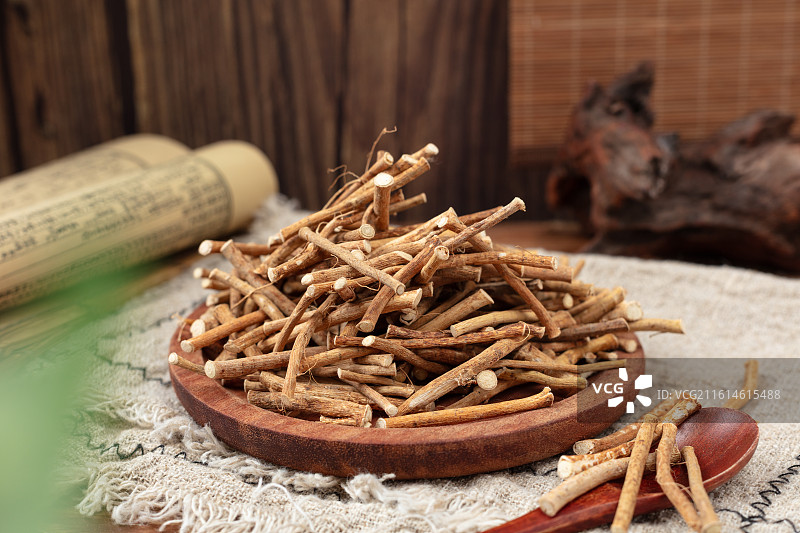 中药材五指毛桃图片素材