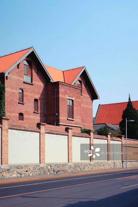 中国北京，东交民巷比利时使馆旧址图片素材