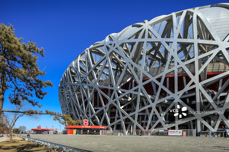 北京奥林匹克中心区-国家体育场（鸟巢）图片素材