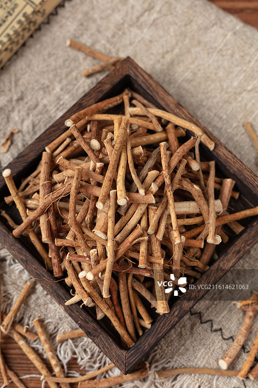 中药材五指毛桃图片素材