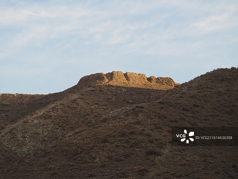 贺兰山明长城遗迹图片素材