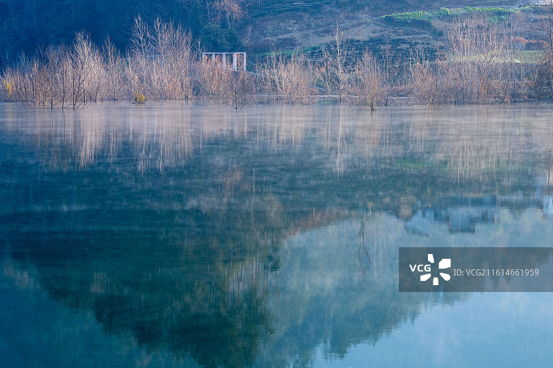 湖北恩施屯堡清江鸭松溪风光图片素材