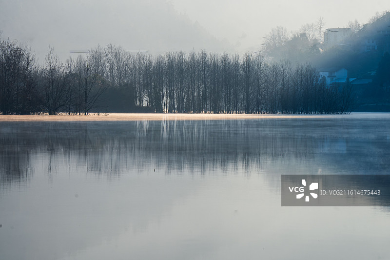 湖北恩施屯堡清江鸭松溪风光图片素材