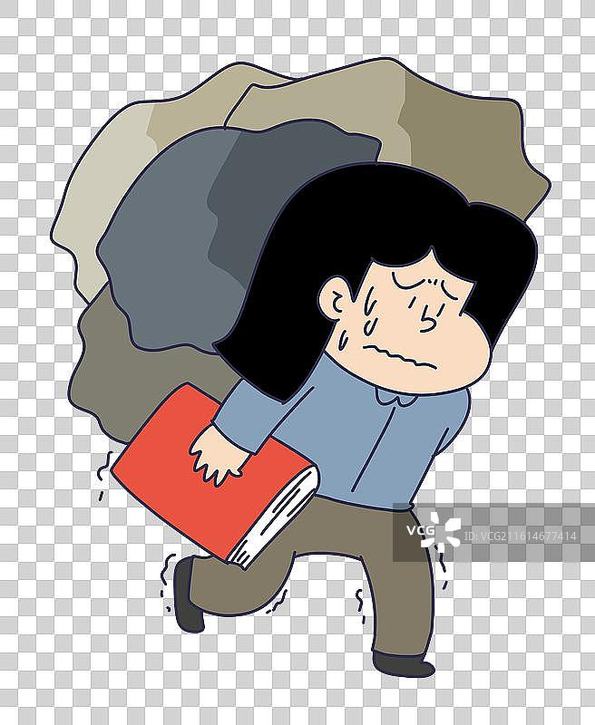 教师老师压力图片素材