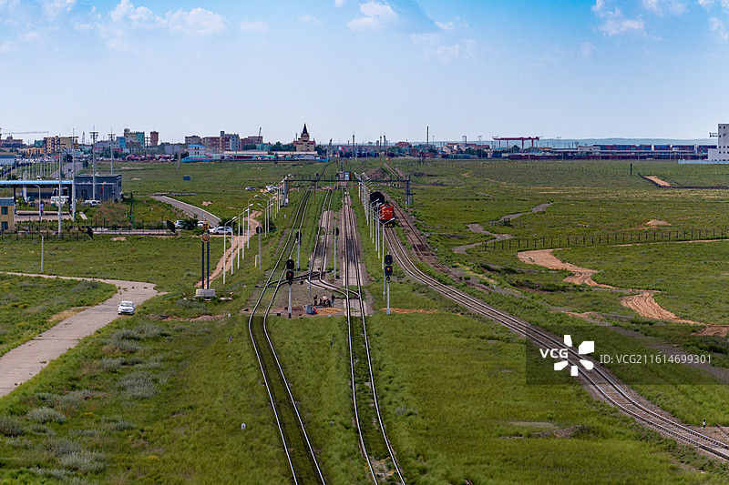 二连浩特国门图片素材