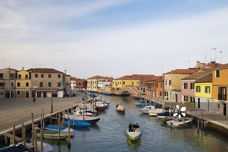 意大利威尼斯穆拉诺岛图片素材