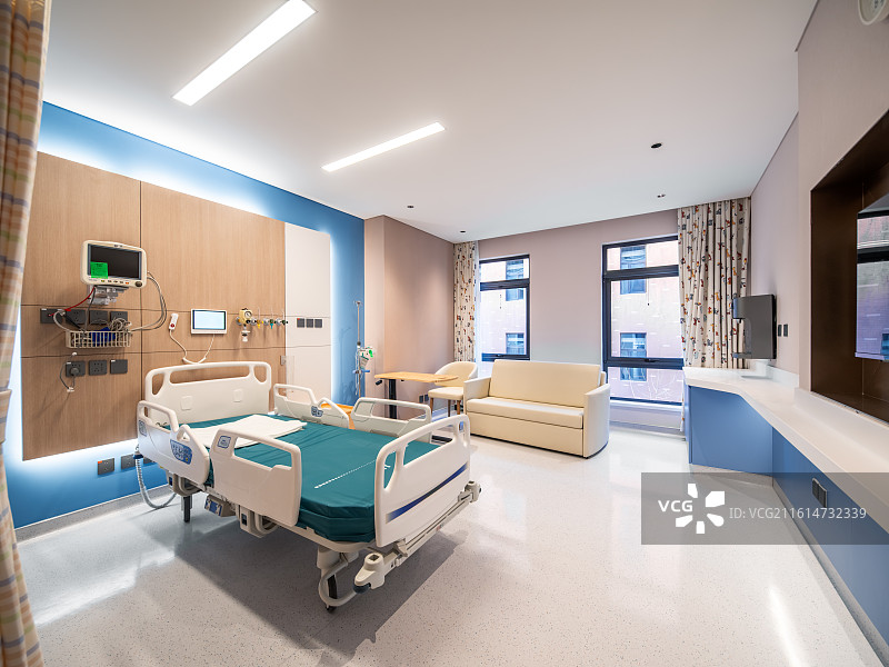 高端私立医院，高端医疗病房，私人医院，高端医疗，病房，住院图片素材