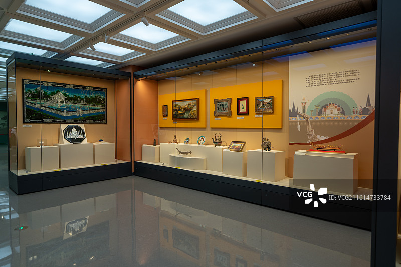 中央礼品文物管理中心展厅图片素材