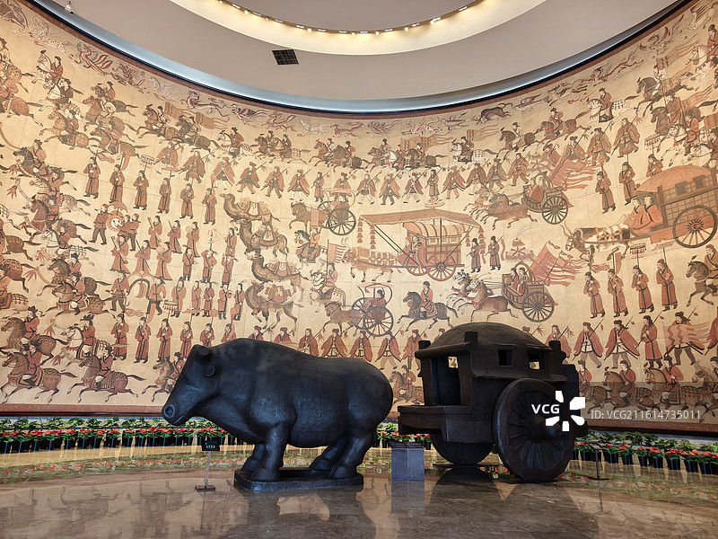 大同博物馆序厅图片素材