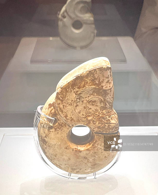 辽宁省博物馆玉猪龙图片素材