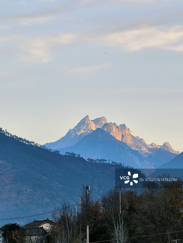 玉龙纳西族自治县沿途风景图片素材