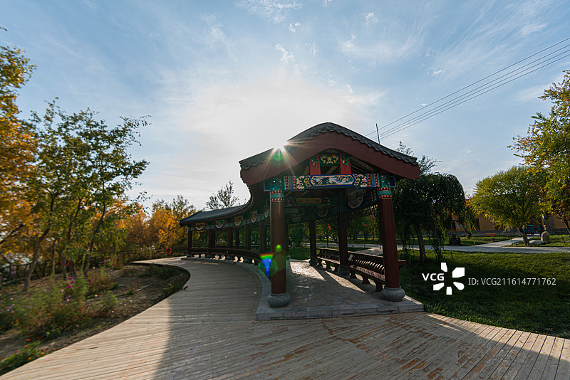 天赐仙境克孜加尔湖（新疆乌苏县）图片素材