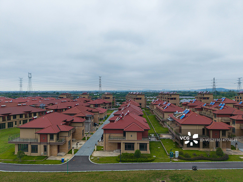 江苏省镇江市，丹徒区，东方丽晶花苑图片素材