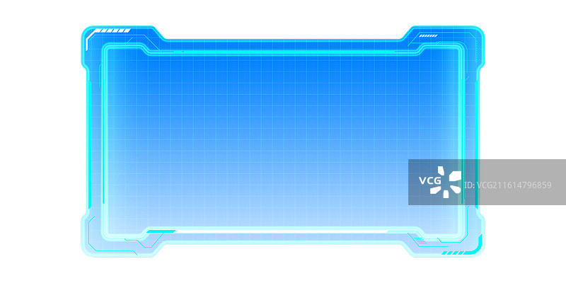 科技边框图片素材