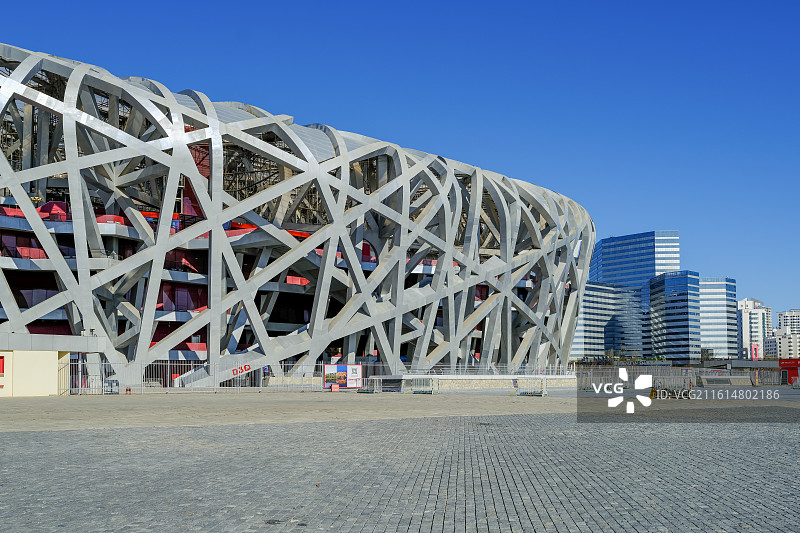北京奥林匹克中心区-国家体育场（鸟巢）图片素材
