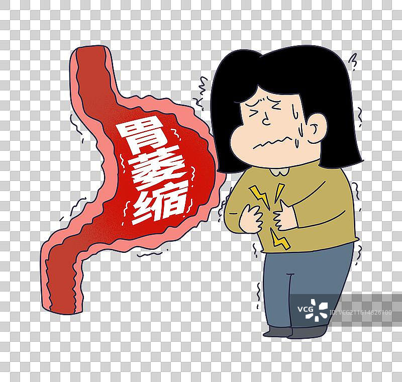 胃萎缩健康疾病图片素材