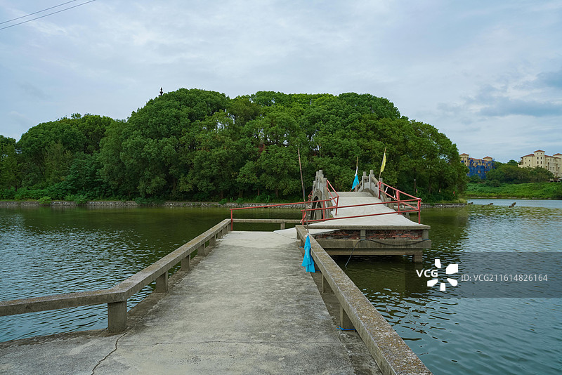 江苏省镇江市，丹徒区，永宁古寺图片素材