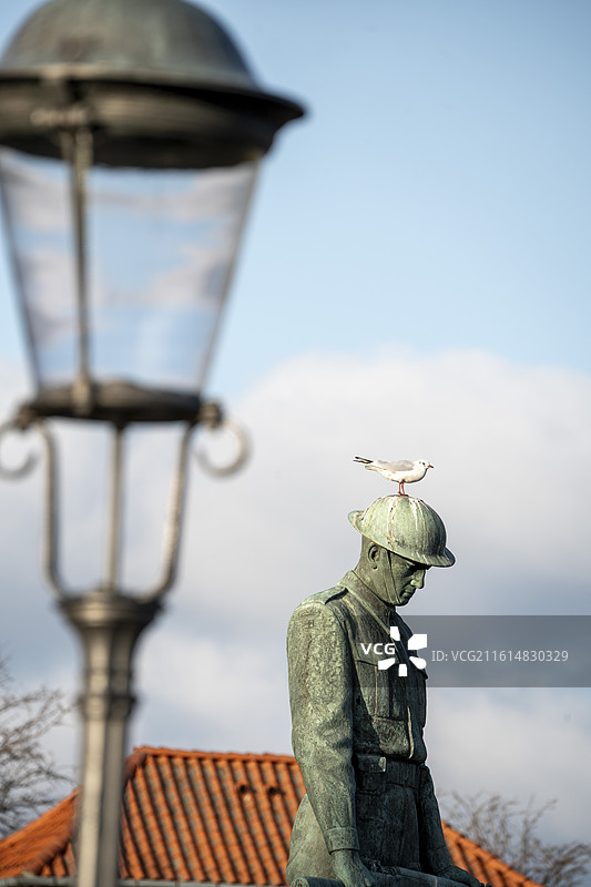 丹麦哥本哈根城市公园休闲娱乐教堂建筑图片素材