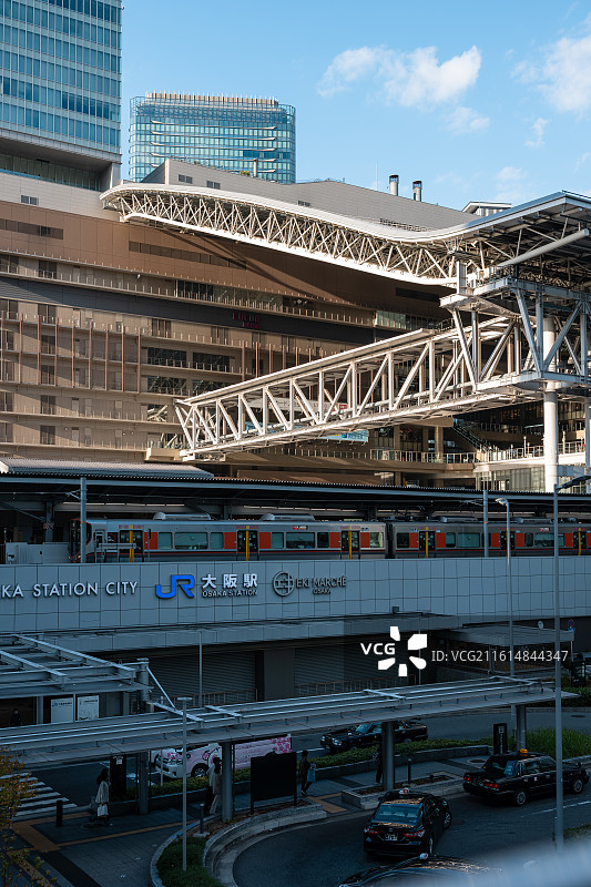 日本大阪城市风光图片素材