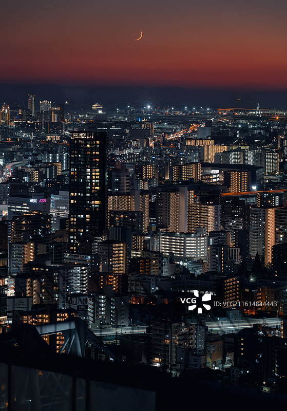 日本大阪城市风光图片素材