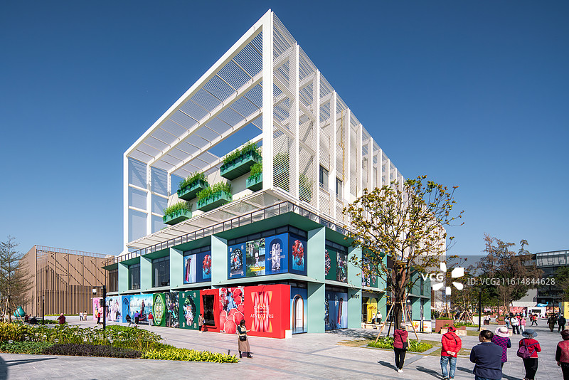 广州聚龙湾太古里商业街图片素材