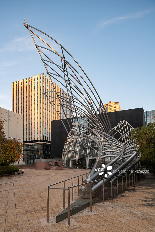 日本大阪都市风景图片素材