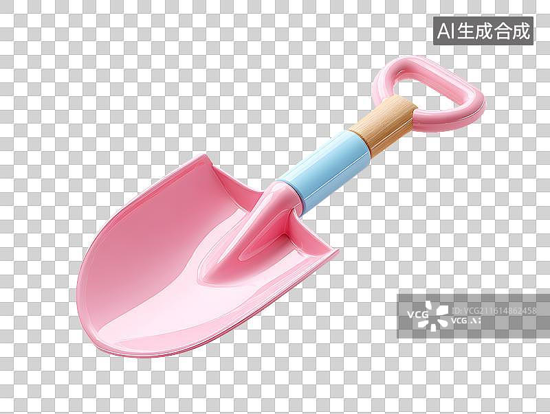 【AI数字艺术】彩色卡通铲子图片素材