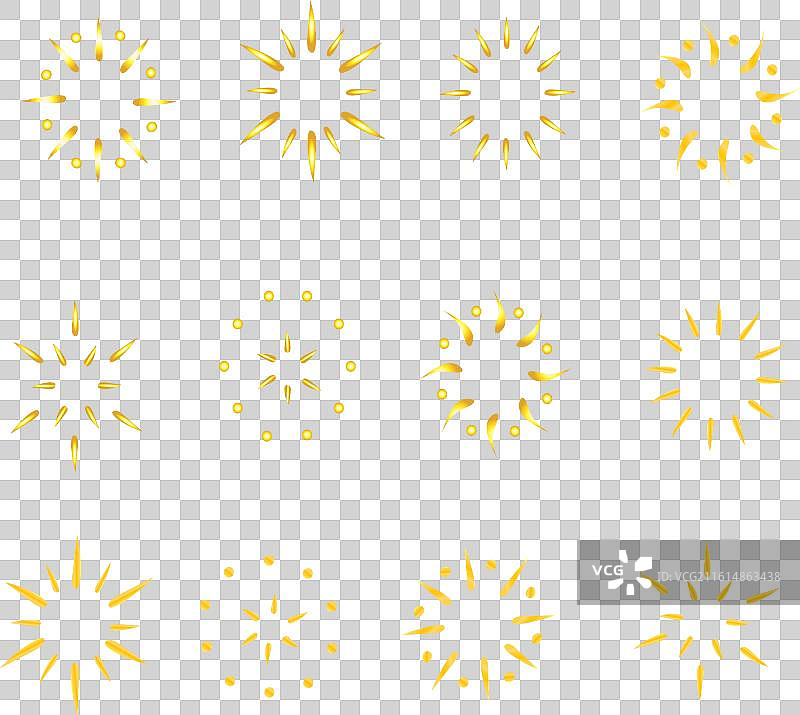 烟花闪耀合集图片素材