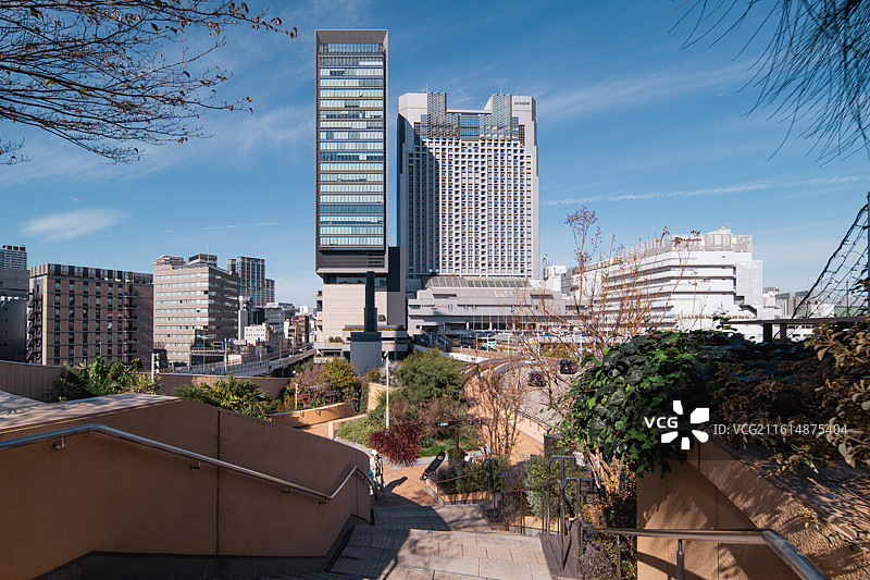 日本大阪都市风景图片素材