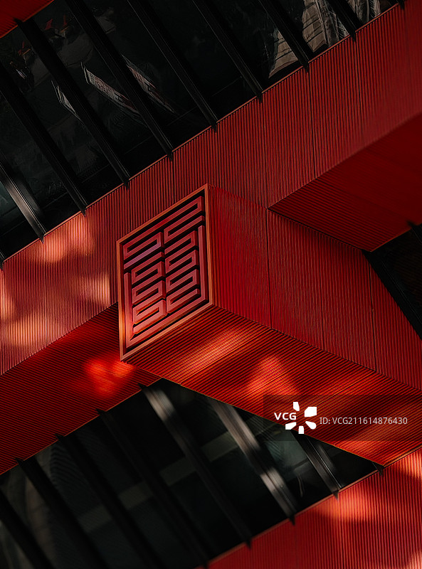 色块&光影.世博会中国馆图片素材