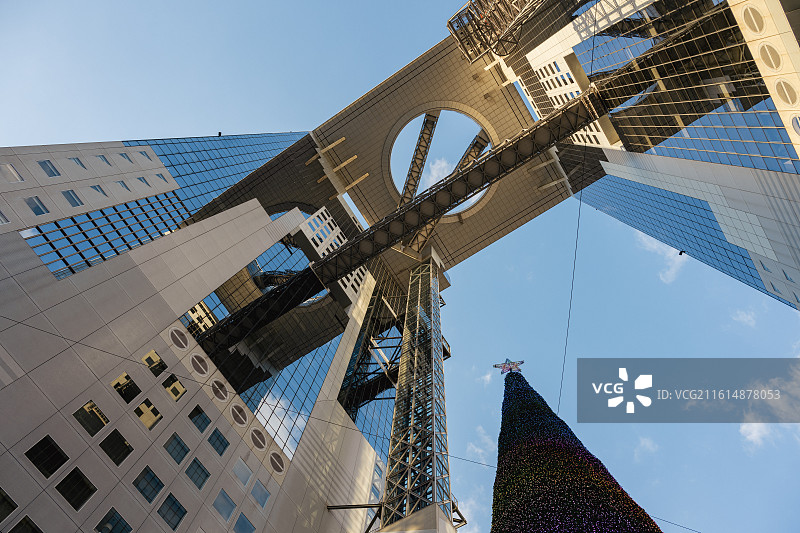 日本大阪城市风光图片素材