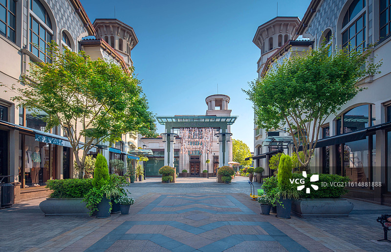 比斯特商业街区图片素材