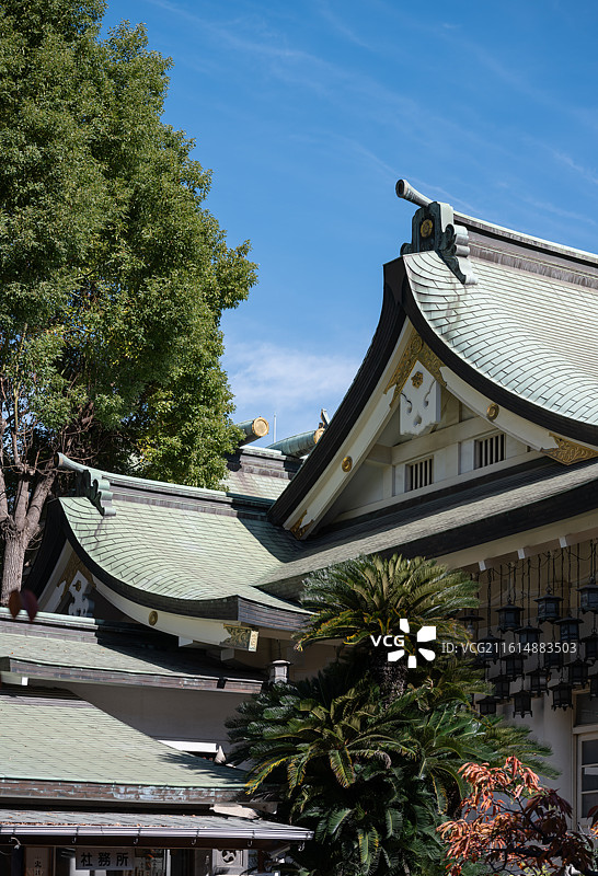 日本大阪城市风光图片素材