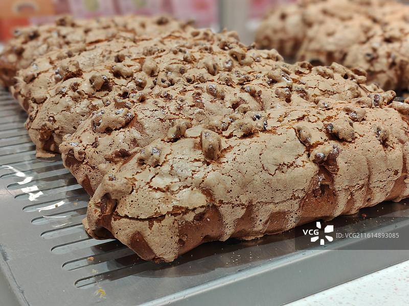 核桃马里奥特色西式面点面包图片素材