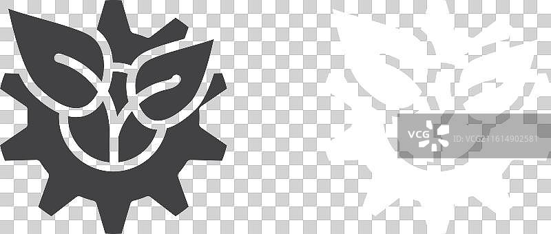 生态产业细线图标集图片素材