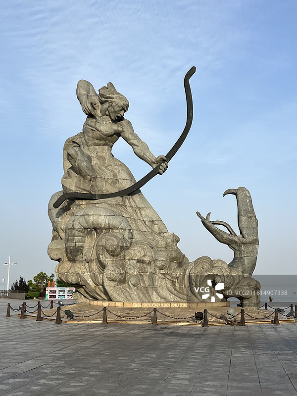 后裔射巴蛇图片素材