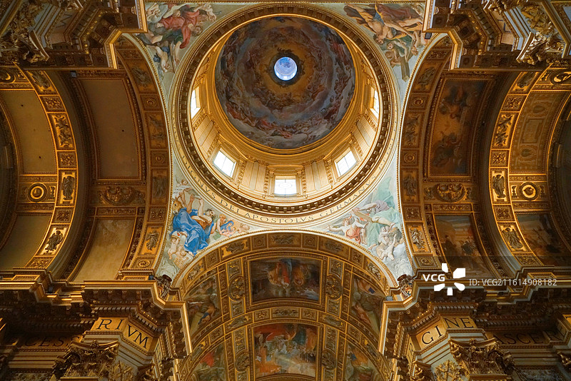 罗马圣安德烈教堂图片素材
