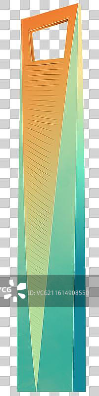 上海中心大厦地标建筑免抠元素  上海环球金融中心 上海标志性建筑元素图片素材