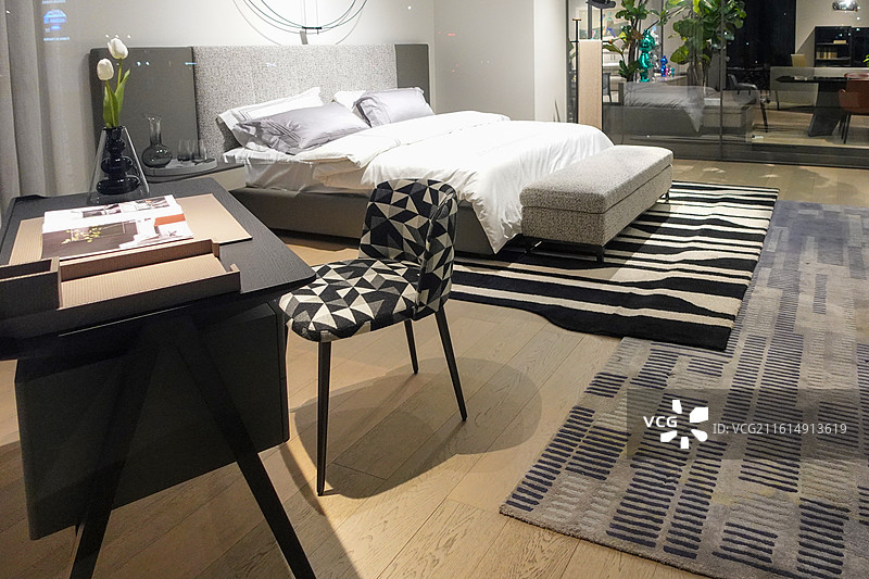 装修卧室样板间图片素材