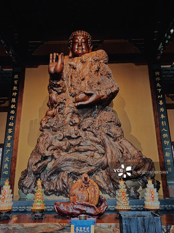 根宫佛国·释迦摩尼像图片素材