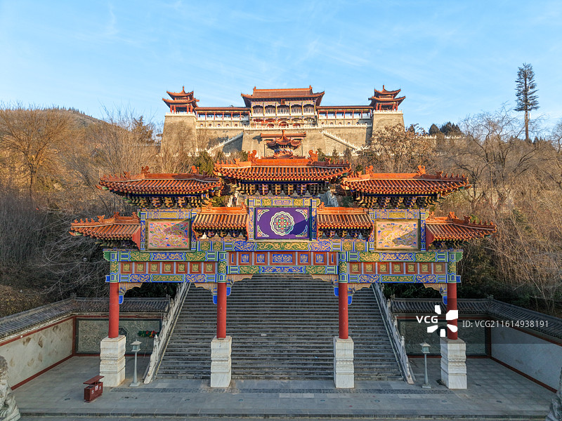 宝鸡金台观图片素材