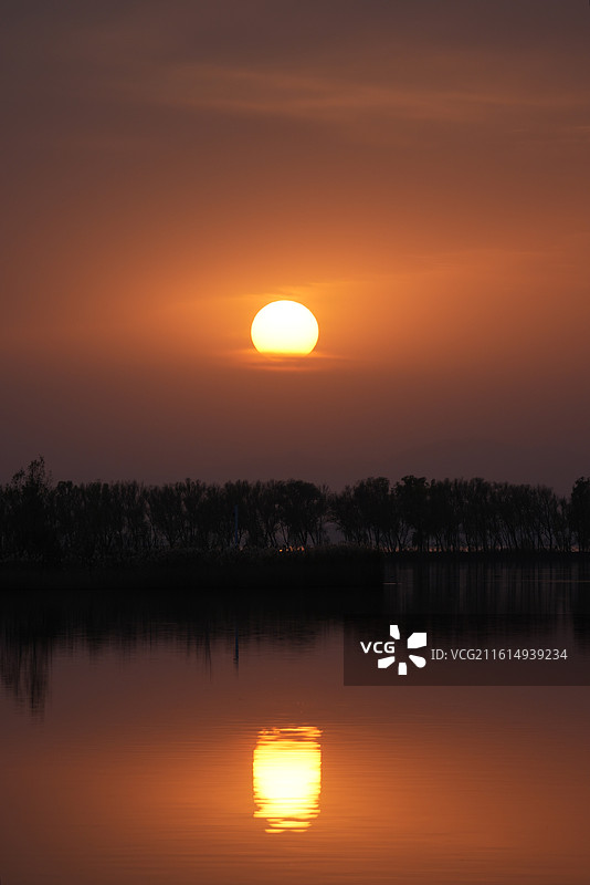 野鸭湖湿地公园图片素材