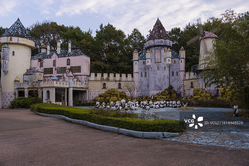 桂林兴安县乐满地景区图片素材