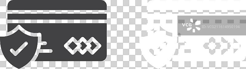 安全支付图标细线集图片素材