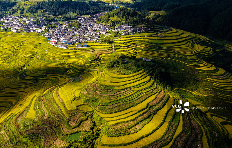 丹寨高要梯田图片素材
