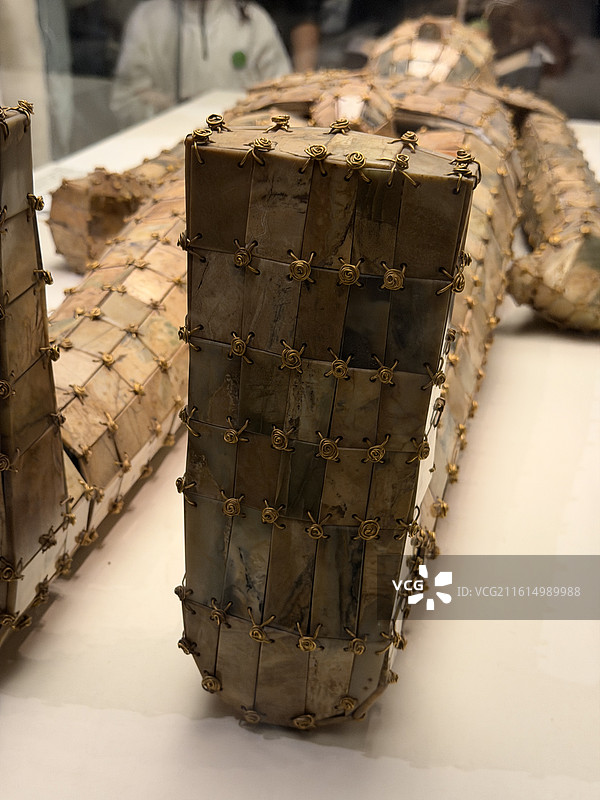 国家博物馆，金缕玉衣，细节图片素材