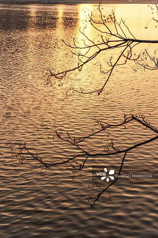 城市日落图片素材